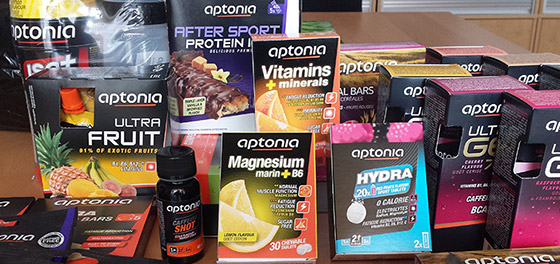 Aptonia z Decathlonu – odżywki dla biegaczy