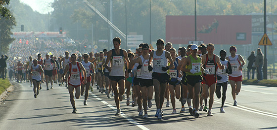Planowanie tempa przed maratonem