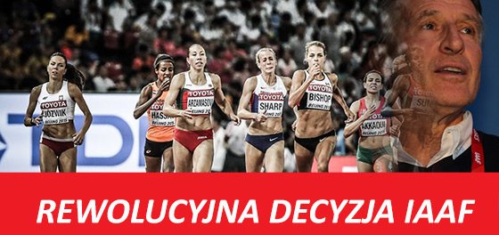 Rewolucja w przepisach dotyczących kobiecych dystansów od 400m do 1 mili
