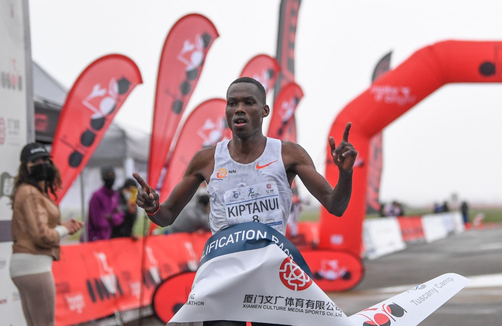 Zwycięzca maratonu Kiptanui 