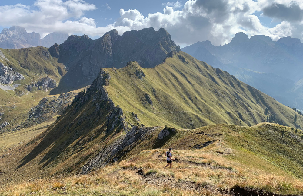 Katarzyna Solińska chodząca po górach 