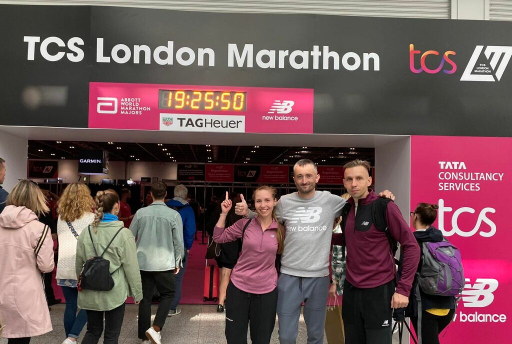 London Marathon z New Balance