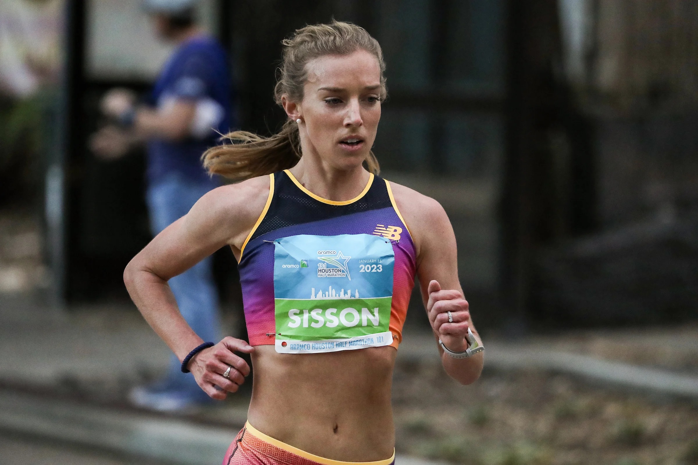 Emily Sisson przed TCS New York City Marathon