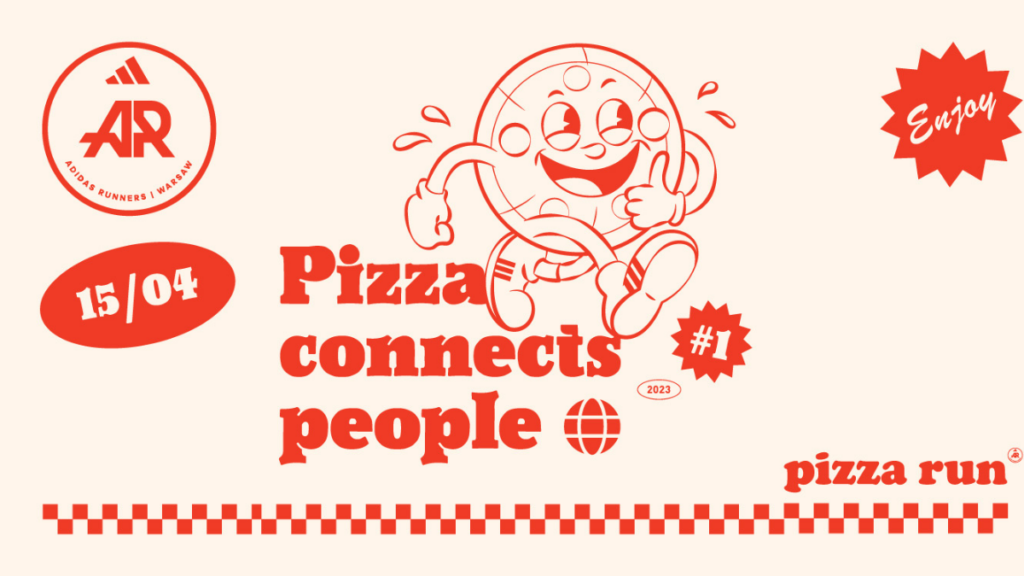 Pizza run, czyli gra miejska adidas Runners! Bo bieganie jest dla