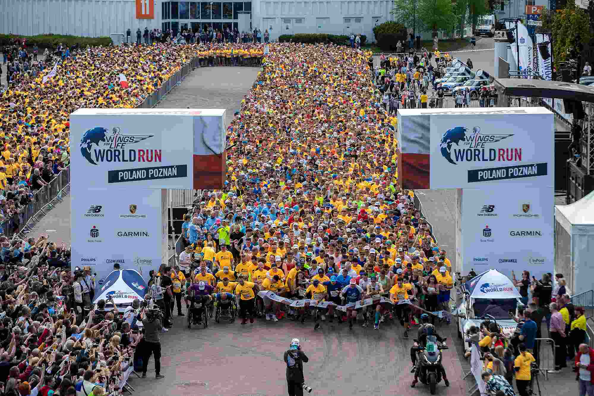 12 tysięcy Polaków zgłoszonych do Wings for Life World Run Bieganie.pl