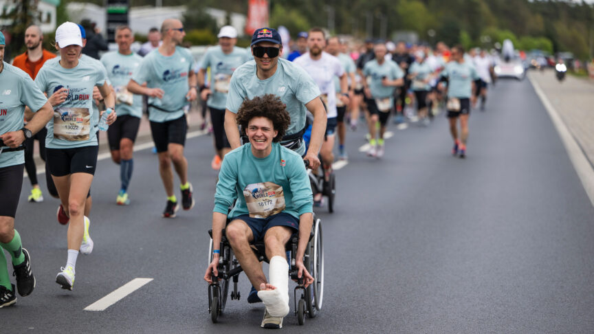 Wings for Life World Run to najbardziej inkluzywny bieg swiata fot. Bartek Wolinski