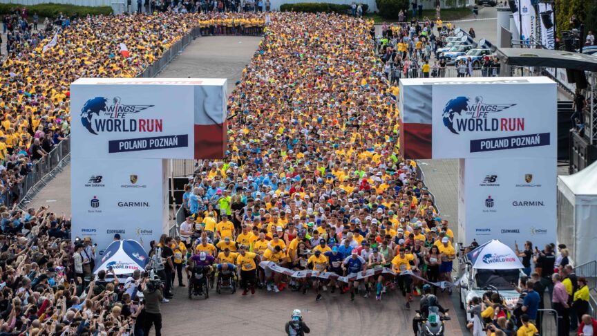 Polska edycja Wings for Life World Run odbedzie sie w Poznaniu i 21 innych lokalizacjach fot.Damian Kramski