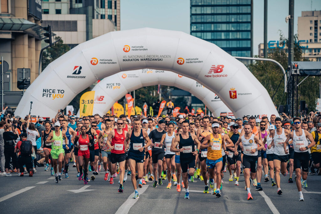 Rekord frekwencji na 47. Nationale-Nederlanen Maratonie Warszawskim! Ponad 10 000 osób na listach startowych