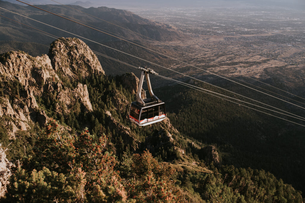 Sandia Peak Tramway Car by Anna Cummings Photography