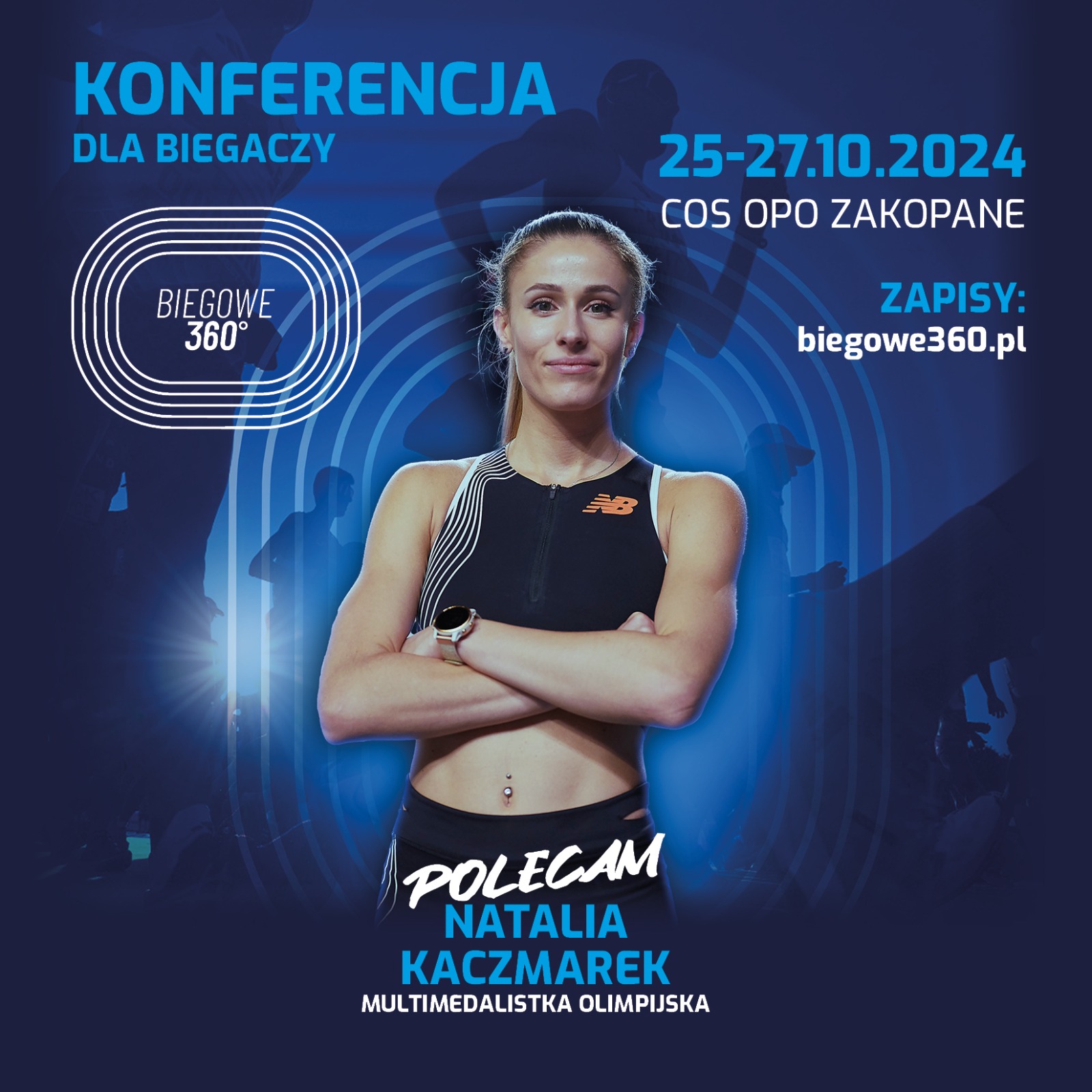 Natalia Kaczmarek weźmie udział w konferencji „Biegowe 360 stopni” – realizowane są zapisy