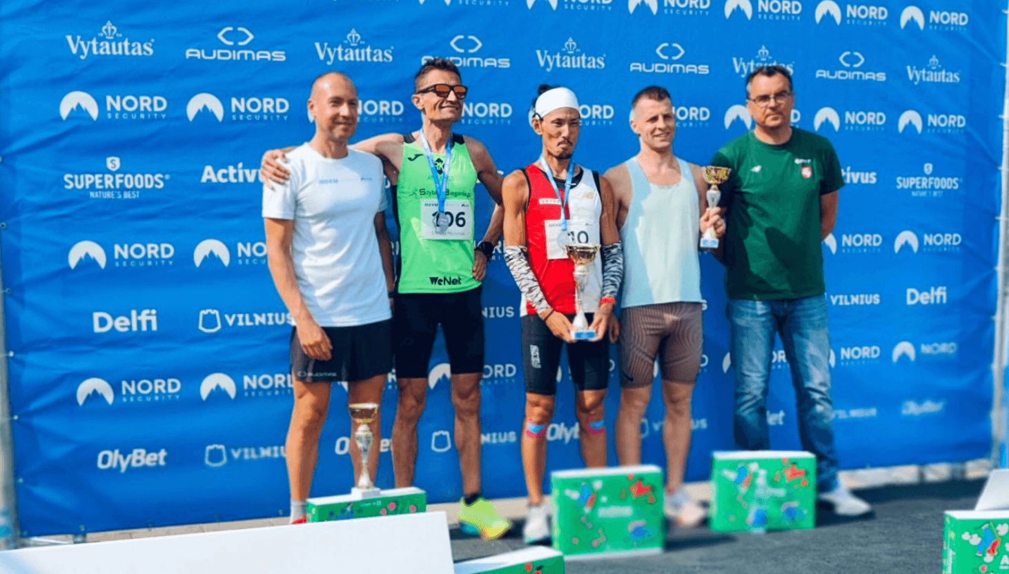 Dariusz Nożyński drugi w biegu na 100km w Wilnie!