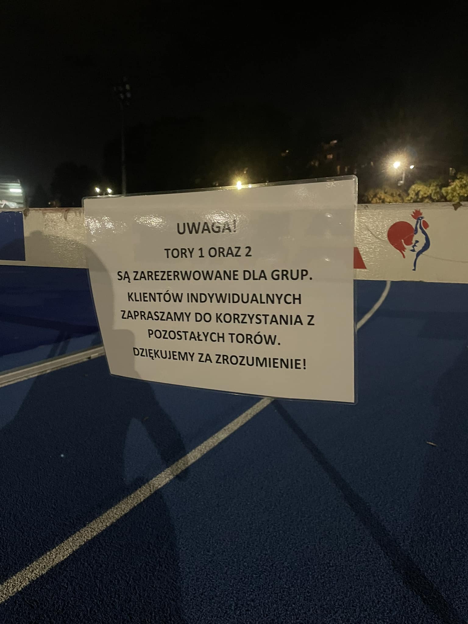 Pierwszy tor nie dla amatorów