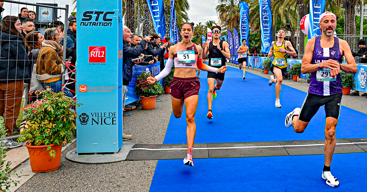 Record de France Sarah Madeleine 10 km PromClassic de Nice 2025 resultats