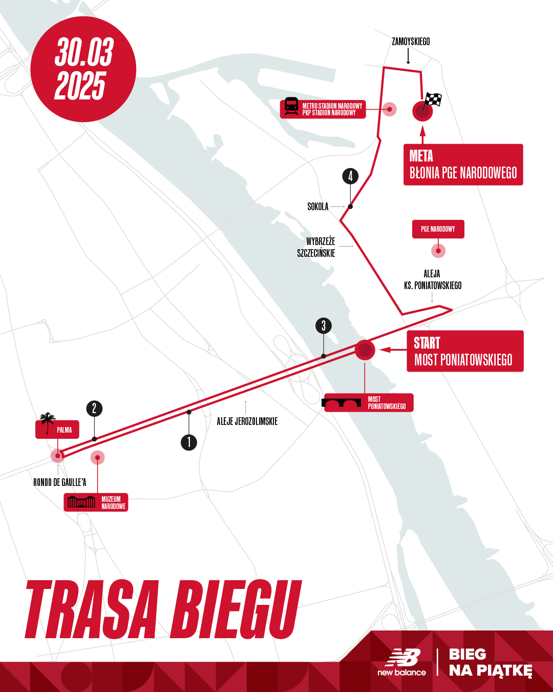 Poznaliśmy trasę New Balance biegu na Piątkę