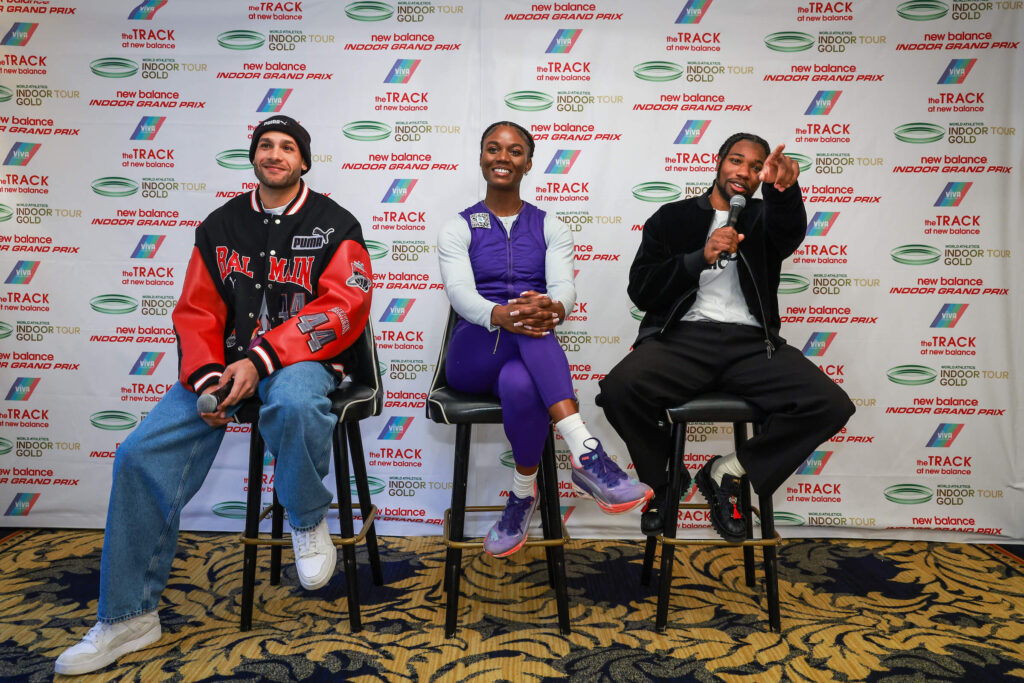 Marcell Jacobs o presji mistrza, Julien Alfred o sile sukcesu, Lyles o byciu najszybszym człowiekiem świata – przed New Balance Indoor Grand Prix