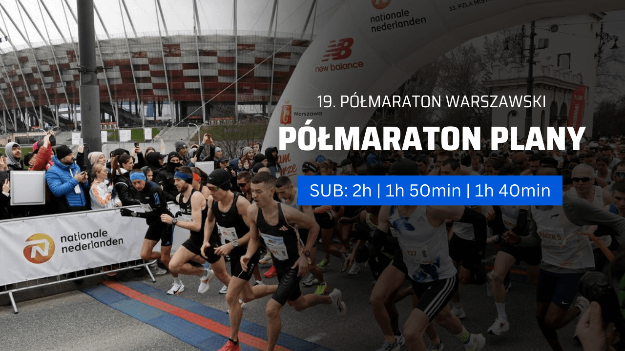 Plan treningowy na półmaraton: 2 godziny, 1 godzin 50 minut, 1 godzina 40 minut od Edyty Litwiniuk