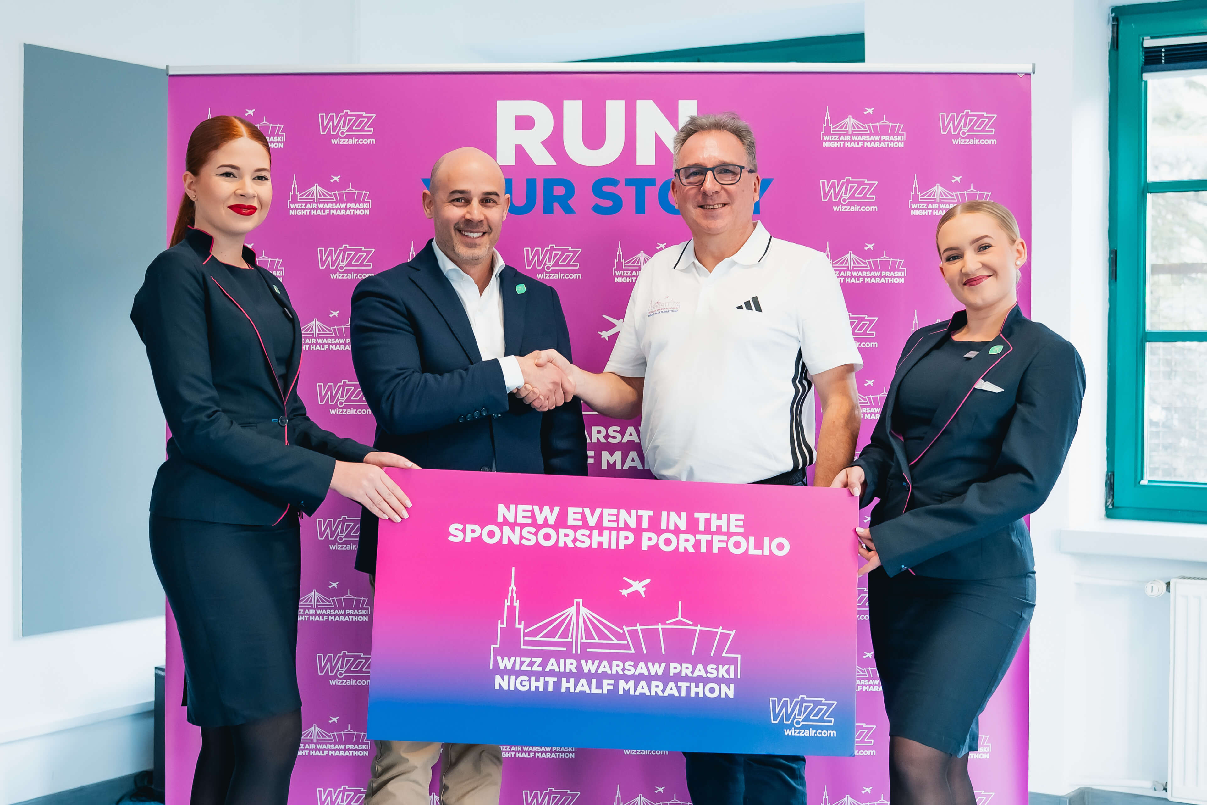 Wizz Air Sponsorem Tytularnym Nocnego Półmaratonu Praskiego!