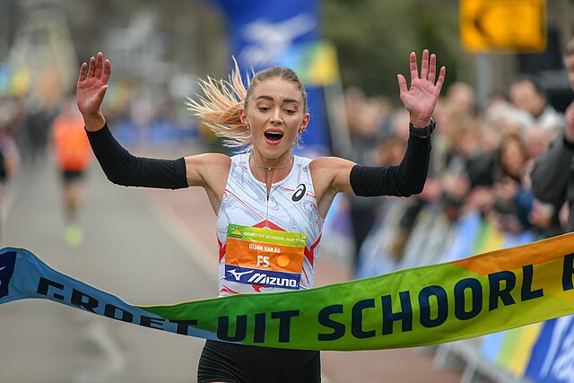 Diane van Es at 2023 Groet uit Schoorl Run