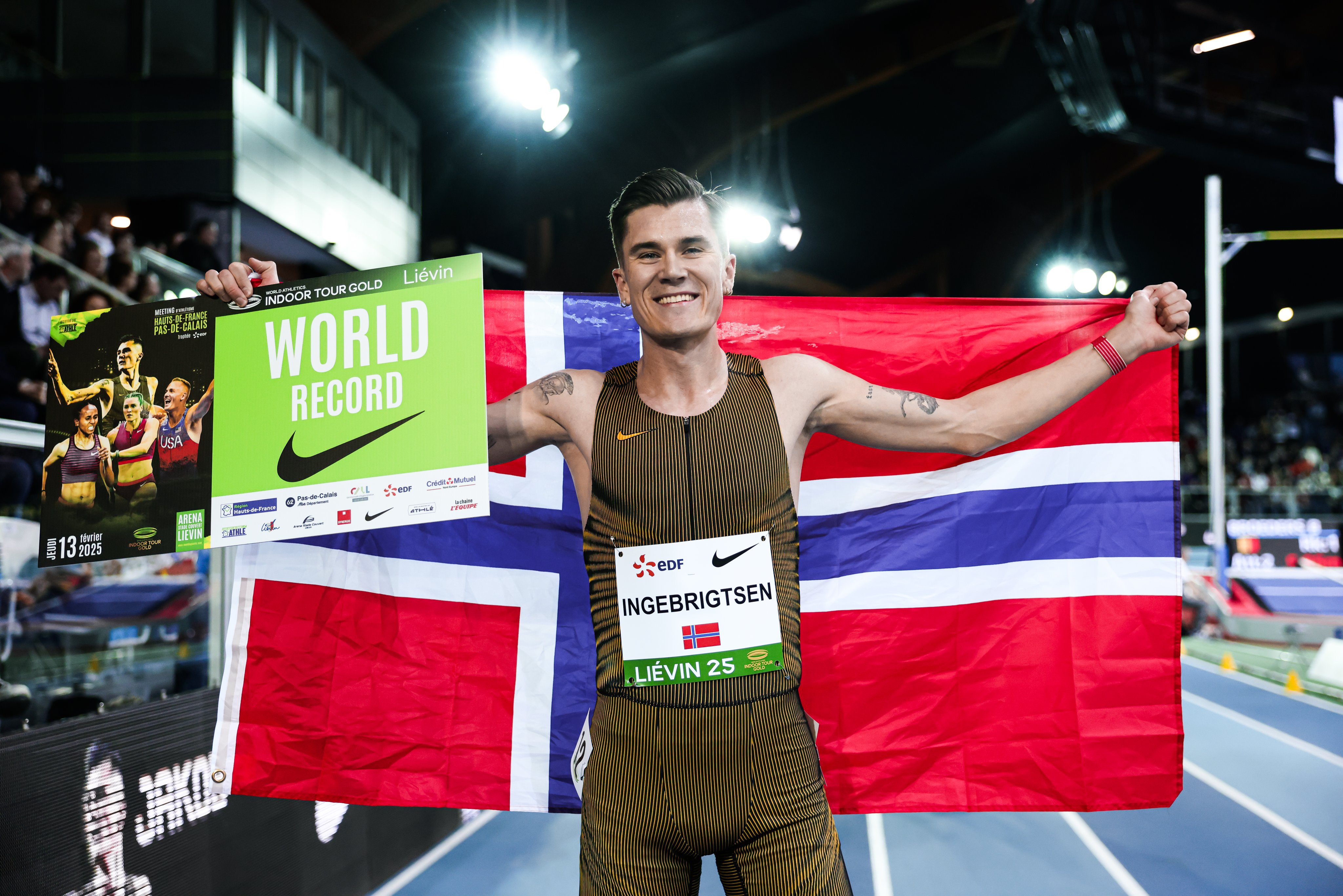Kolejny rekord świata Ingebrigtsena! Relacja z Lievin 2025