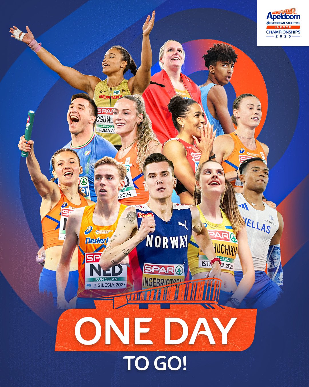 Innowacje podczas 38. Halowych Mistrzostw Europy w Apeldoorn