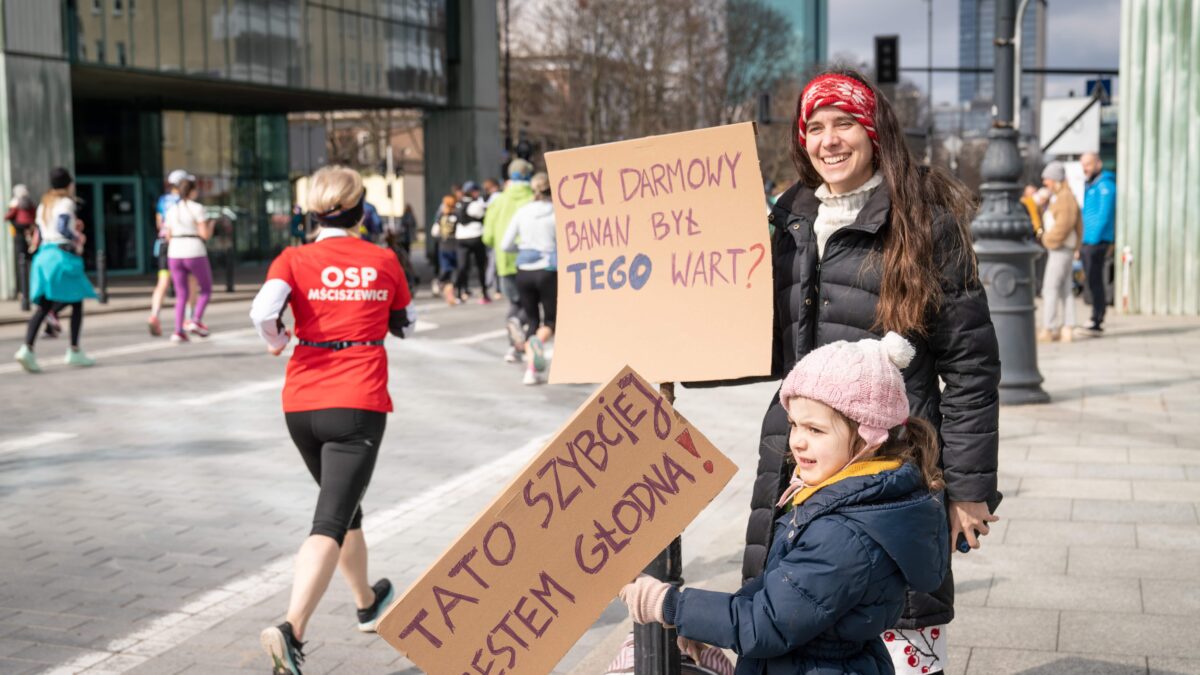 Półmaraton Warszawski Kibice