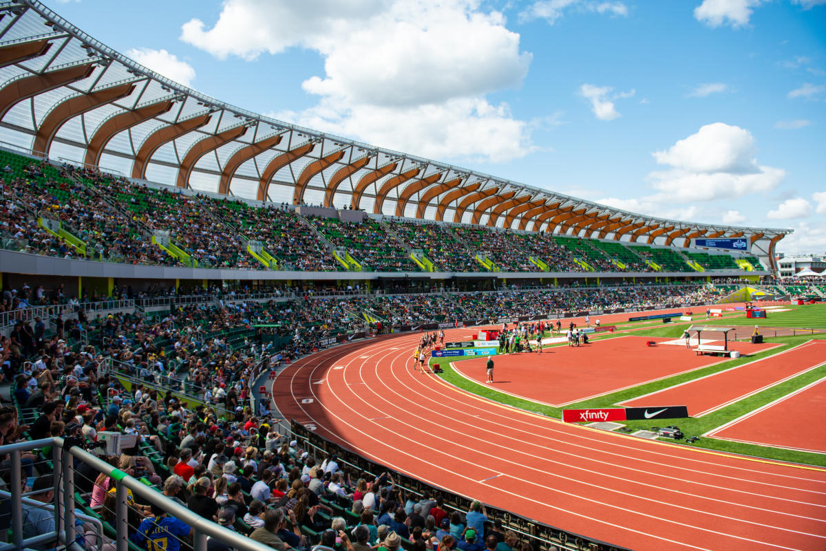 Nietypowy pożar na bieżni podczas mistrzostw w lekkiej atletyce