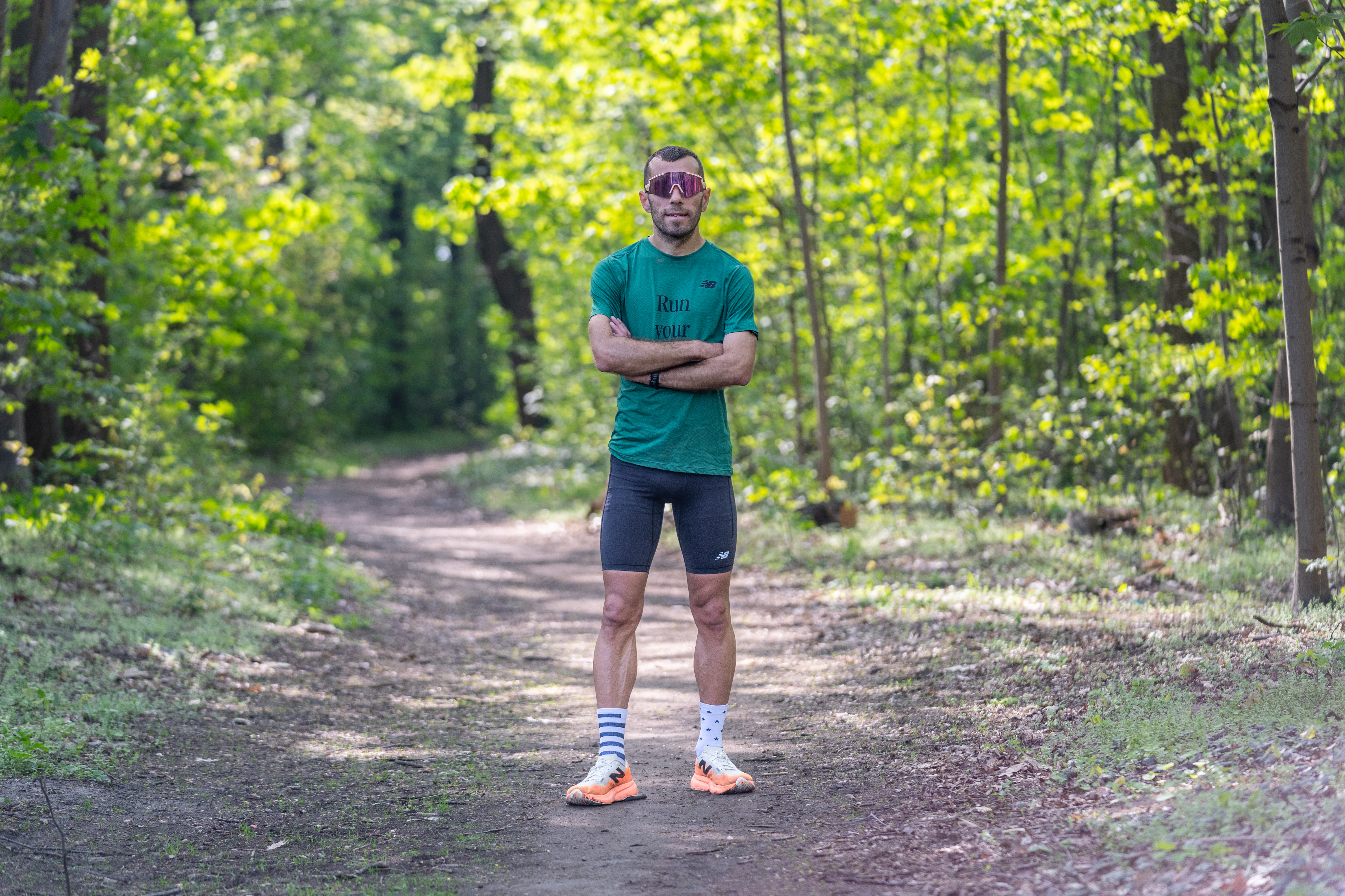 Trening podbiegów przed maratonem