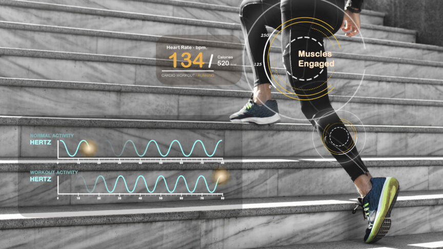 data stats around person doing physical activity
