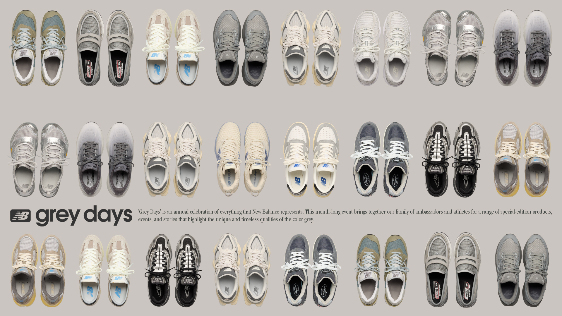 New Balance Grey Days