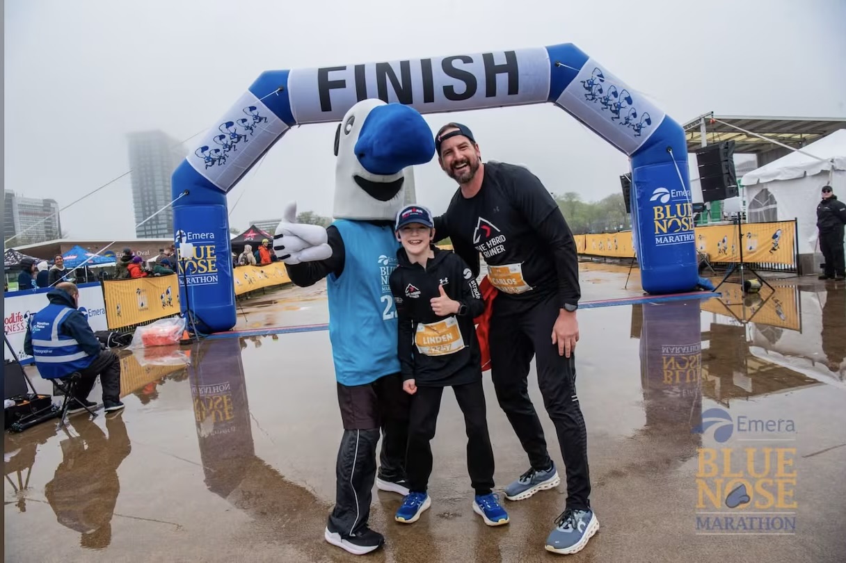 Dziesięciolatek z Nowej Szkocji pokonuje dystans maratonu