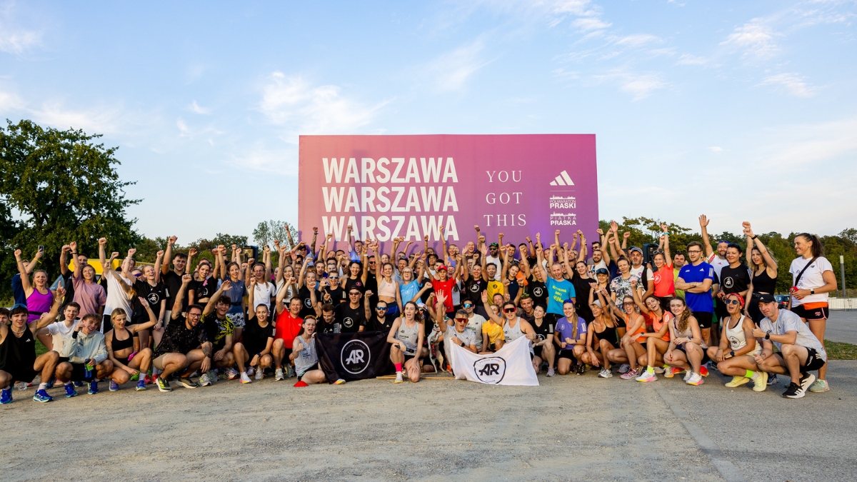 Adidas Runners Warsaw, darmowy trening, wspólny trening, półmaraton praski, praska piątka