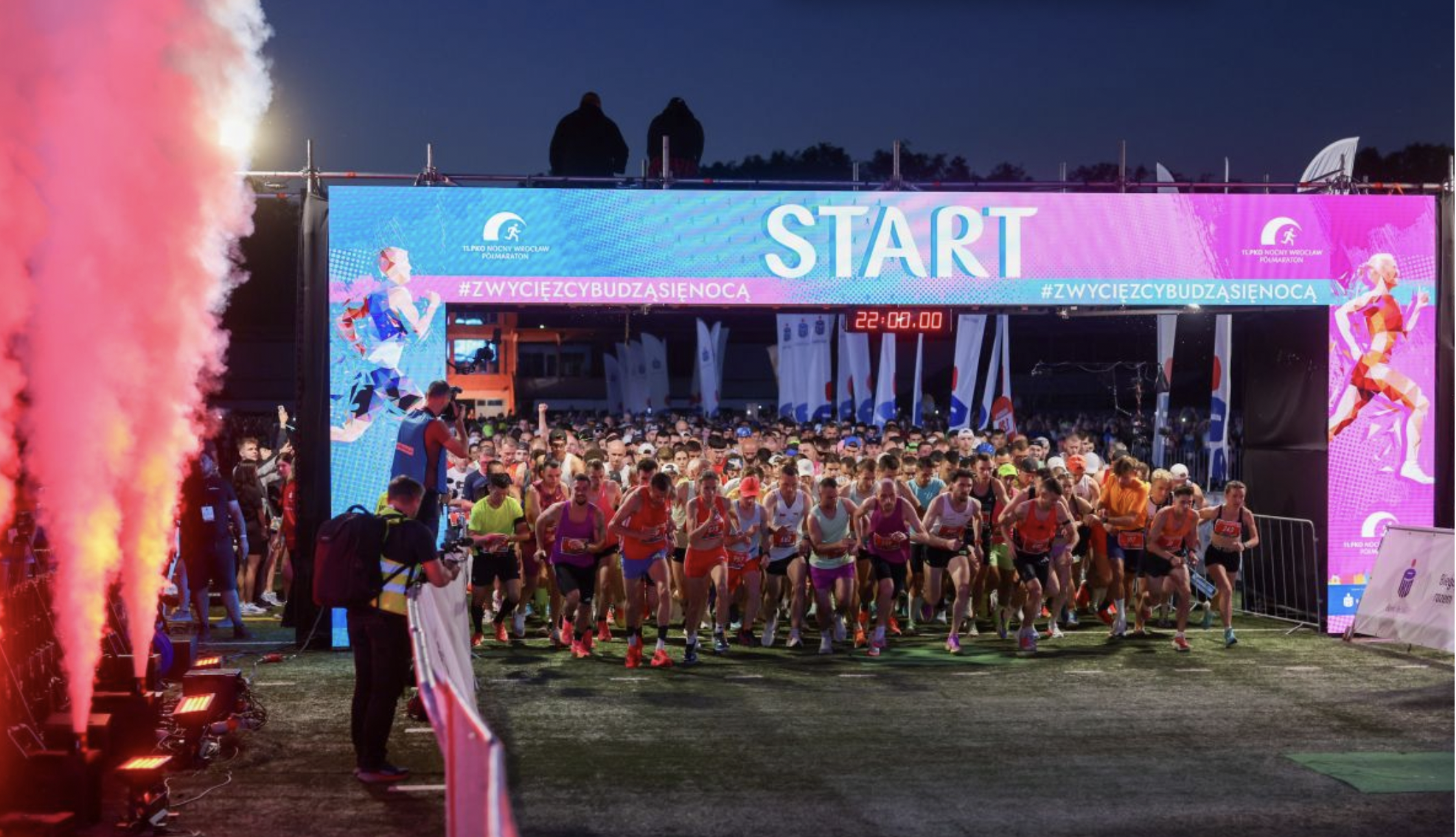 Lisowska i Kozłowski zwycięzcami 11. PKO Nocnego Półmaratonu Wrocław