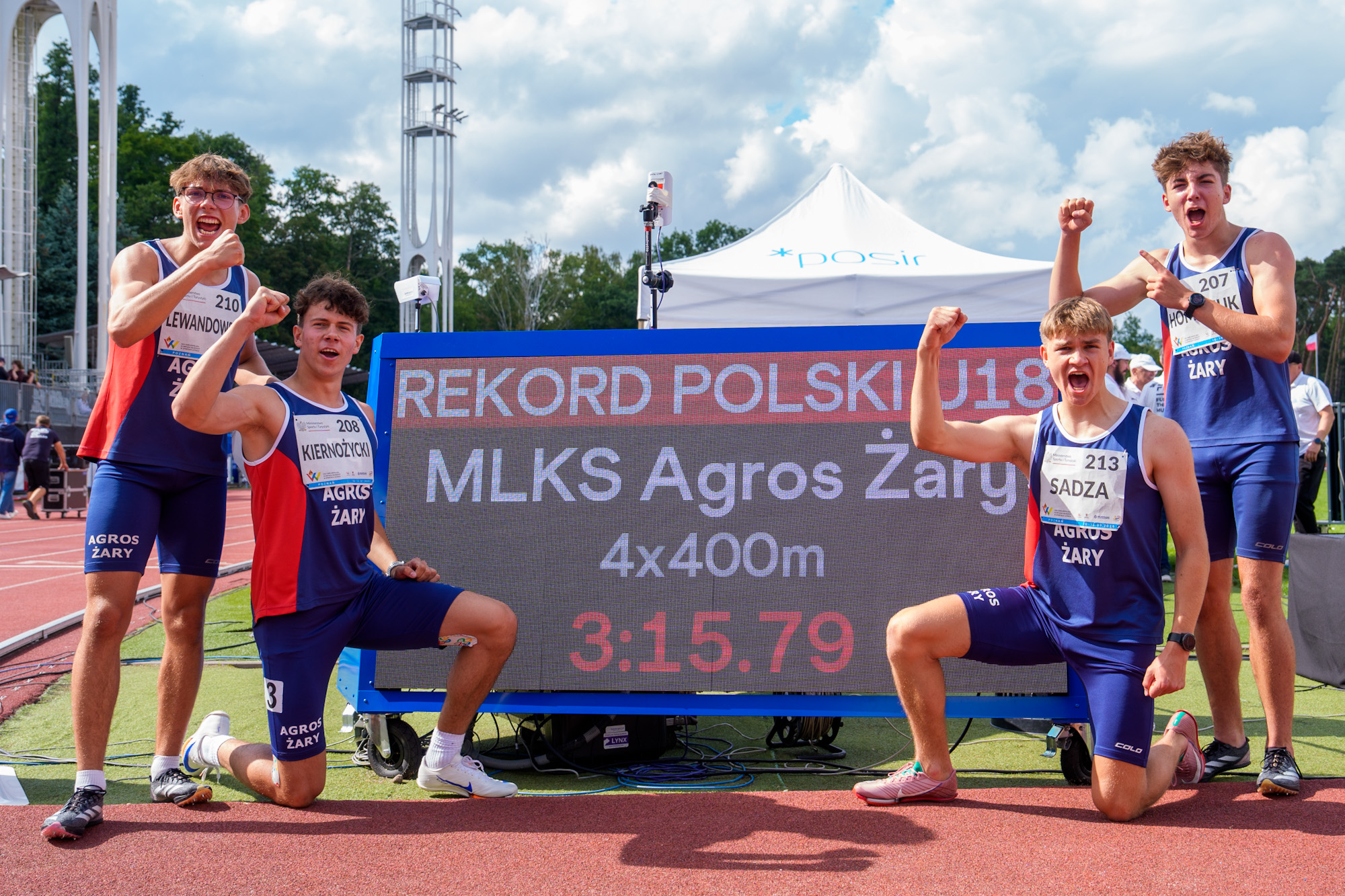 Dwa rekordy Polski podczas mistrzostw Polski U18 w Poznaniu