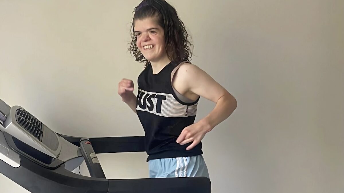 Kobieta z zespołem Aperta przebiegła 42 km bez przygotowania