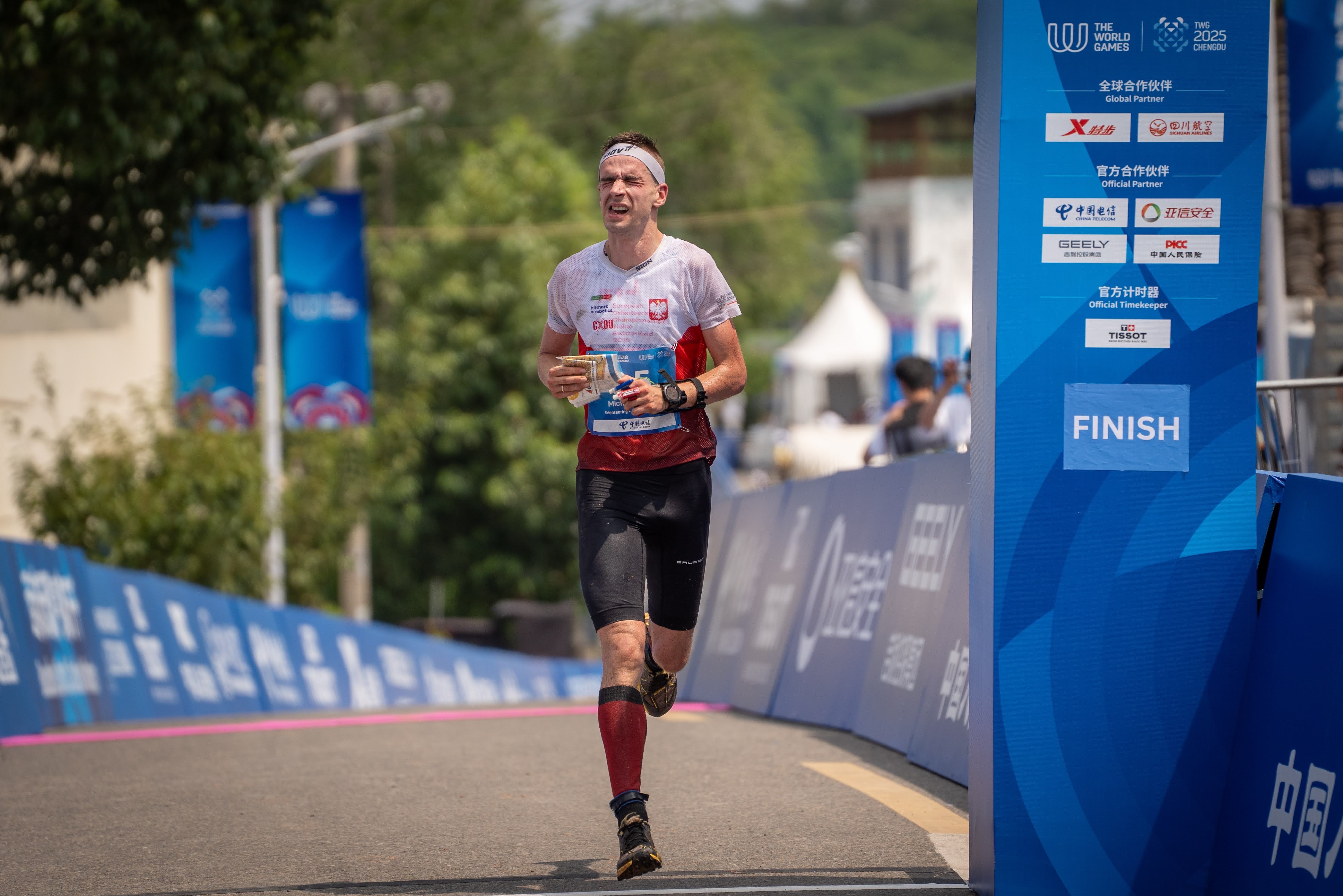 Michał Olejnik z 5. miejscem w BnO na The World Games w Chengdu w Chinach