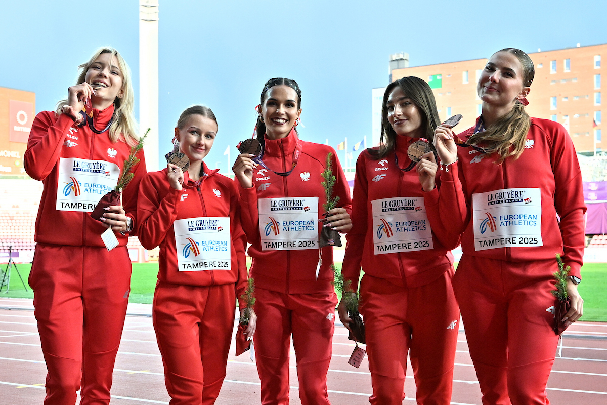 Osiem medali polskich juniorów podczas ME U20 w Tampere