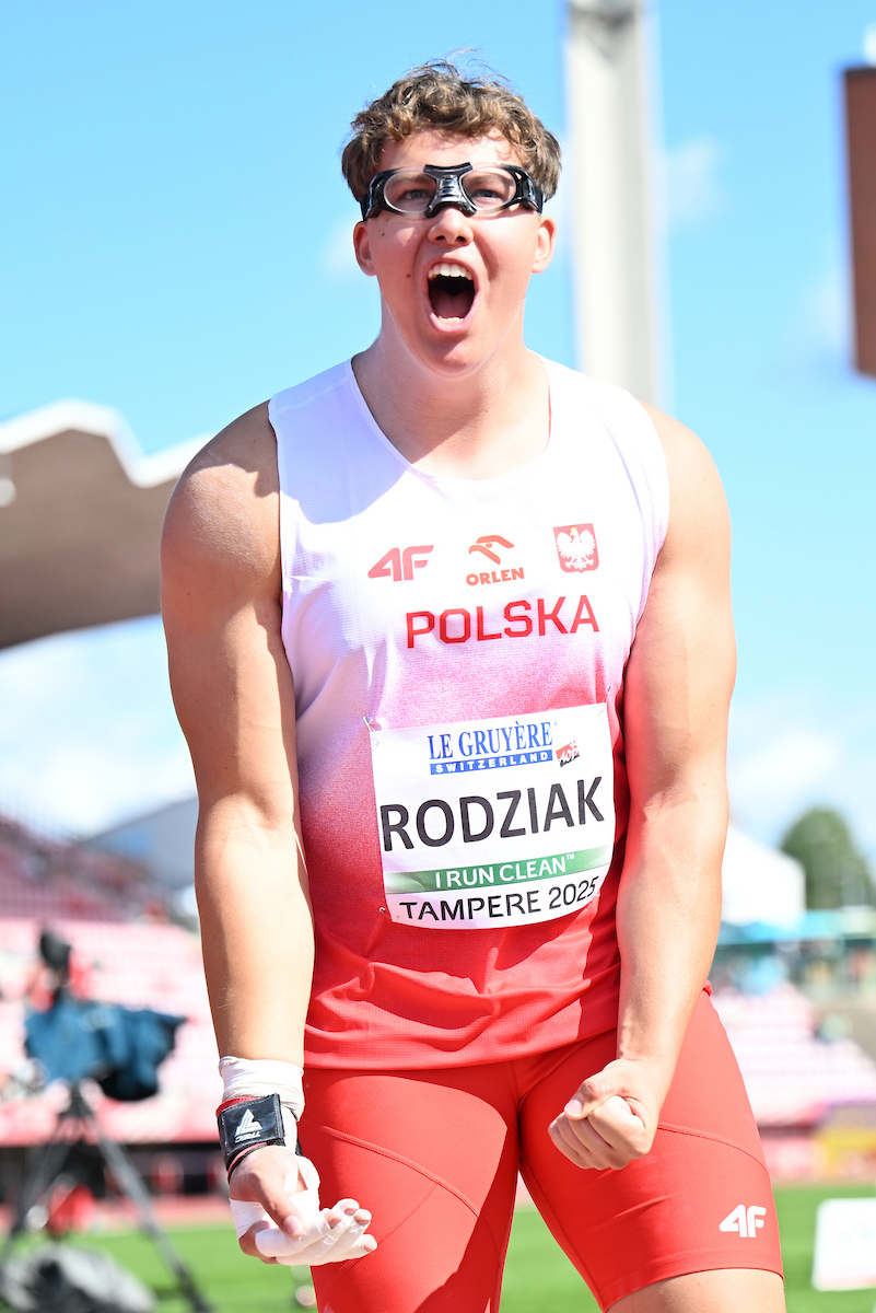 Brązowy medal Anastazji Kuś. 3 medale trzeciego dnia ME U20 w Tampere