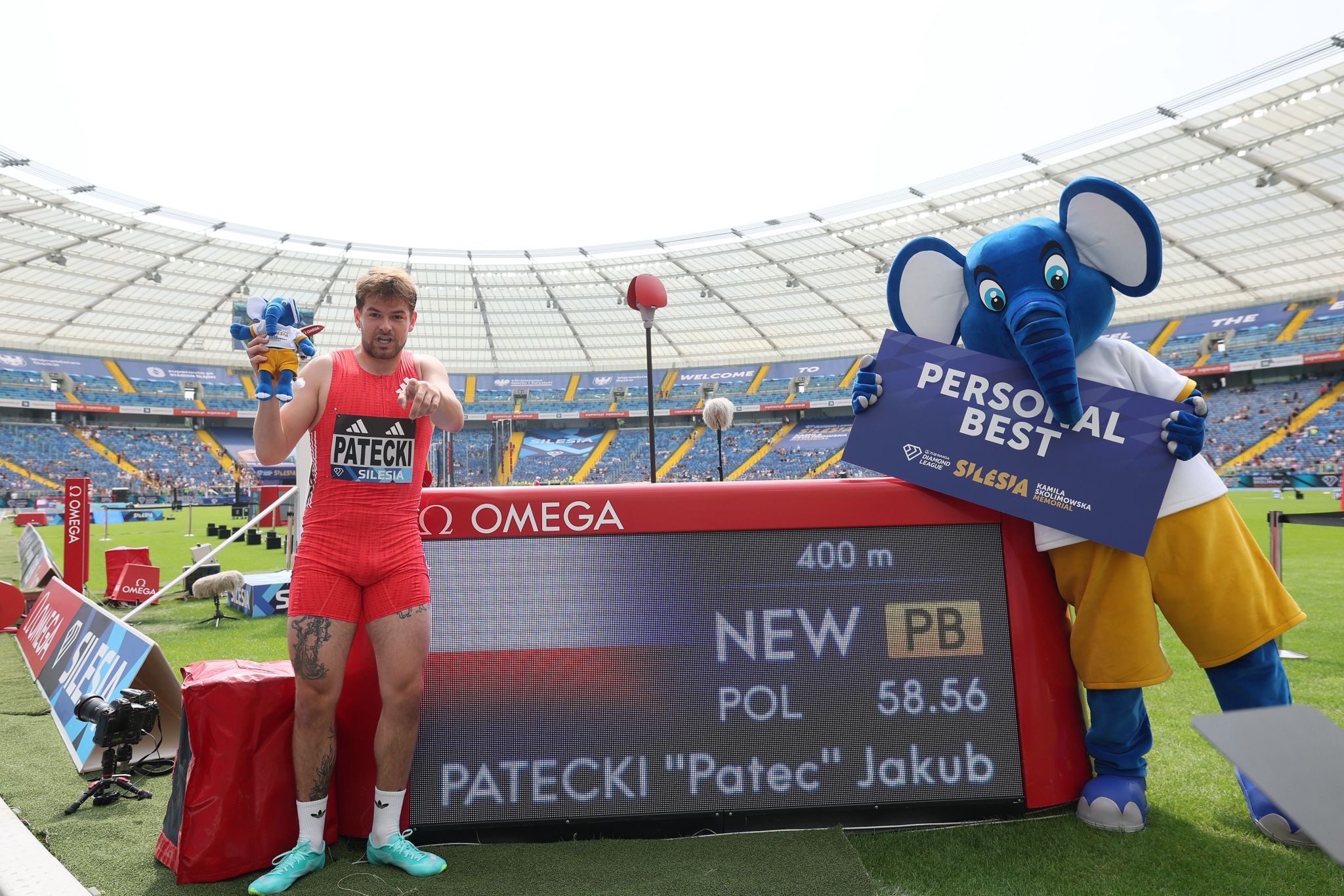 Kuba Patecki łamie barierę 60 sekund na Diamentowej Lidze – 58,56 s na 400 m!