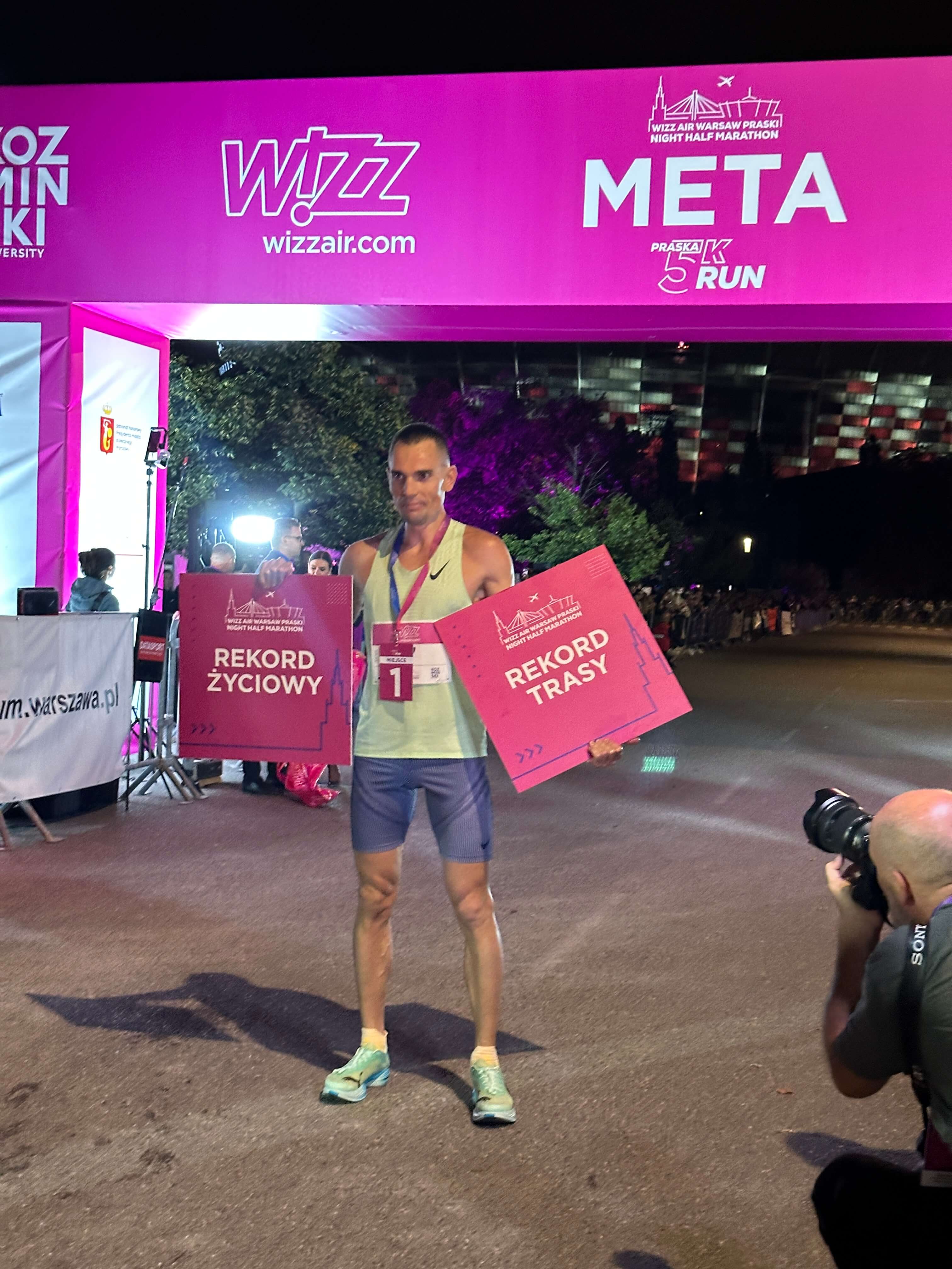 Wizz Air Warsaw Praski Night Half Marathon 2025 – wyniki