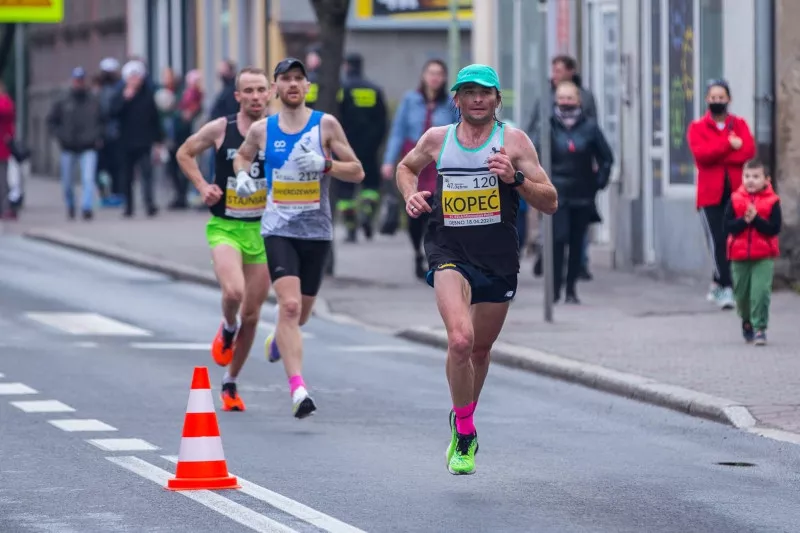 Wojciech Kopeć drugi w Marine Corps Marathon