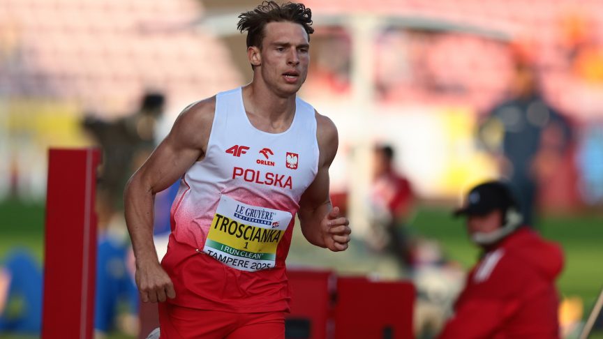 Hubert Trościanka w trójce najlepszych młodych lekkoatletów Europy 8 Trościanka