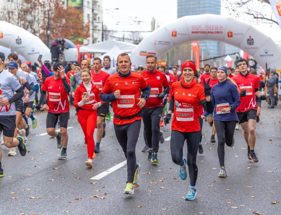 Biegowe rekordy na ulicy i na bieżni 3 35. Bieg Niepodleglosci 50