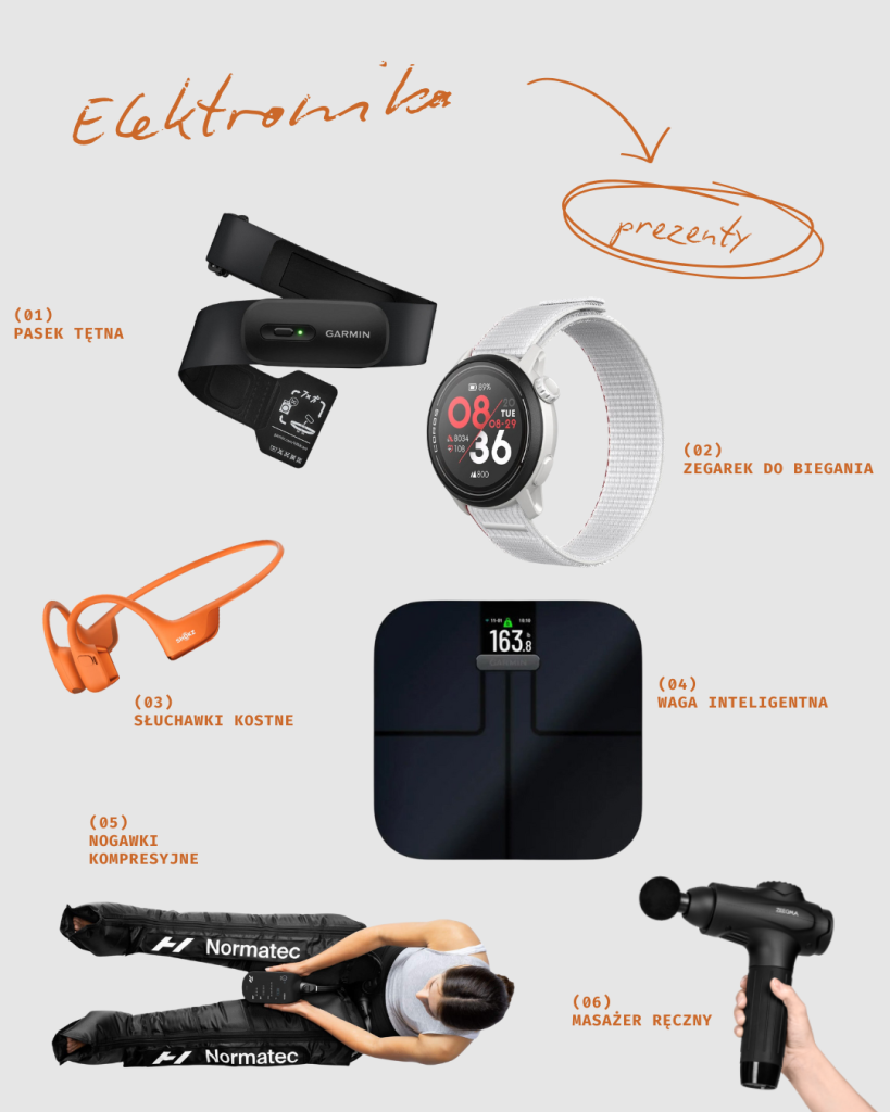 prezentownik prezenty dla biegacza elektronika