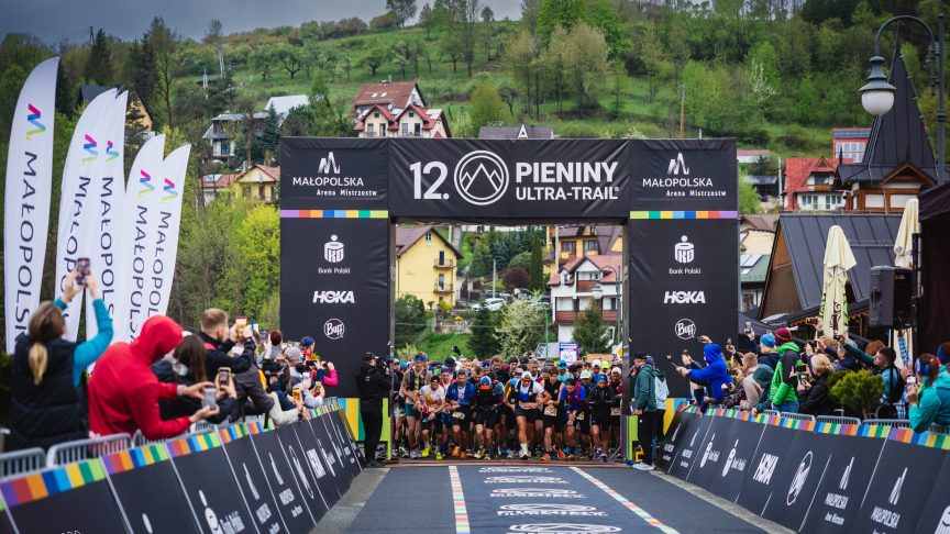 Znana warszawska akcja #BiegamDobrze po raz pierwszy w górach dołączając do Pieniny Ultra-Trail 1 Pieniny Ultra Trail 3 fot. Karolina Krawczyk