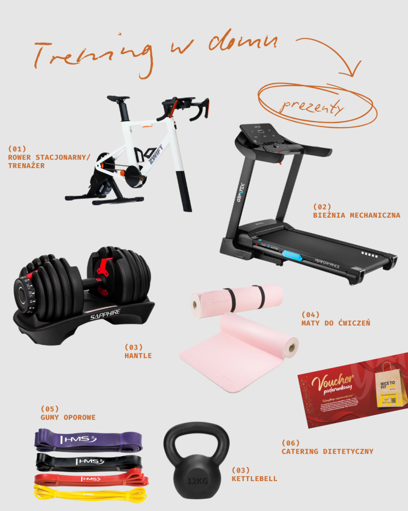 trening w domu prezenty dla biegacza