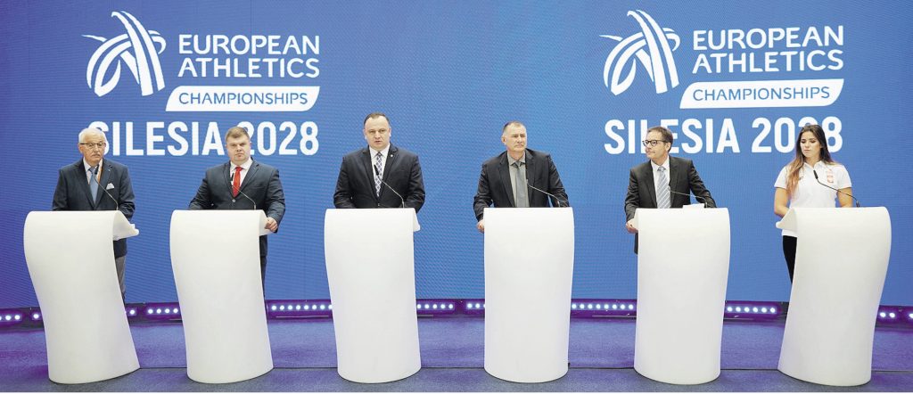 Polsce odebrano mistrzostwa Europy w 2028 roku na Stadionie Ślaskim 2 Konferencja