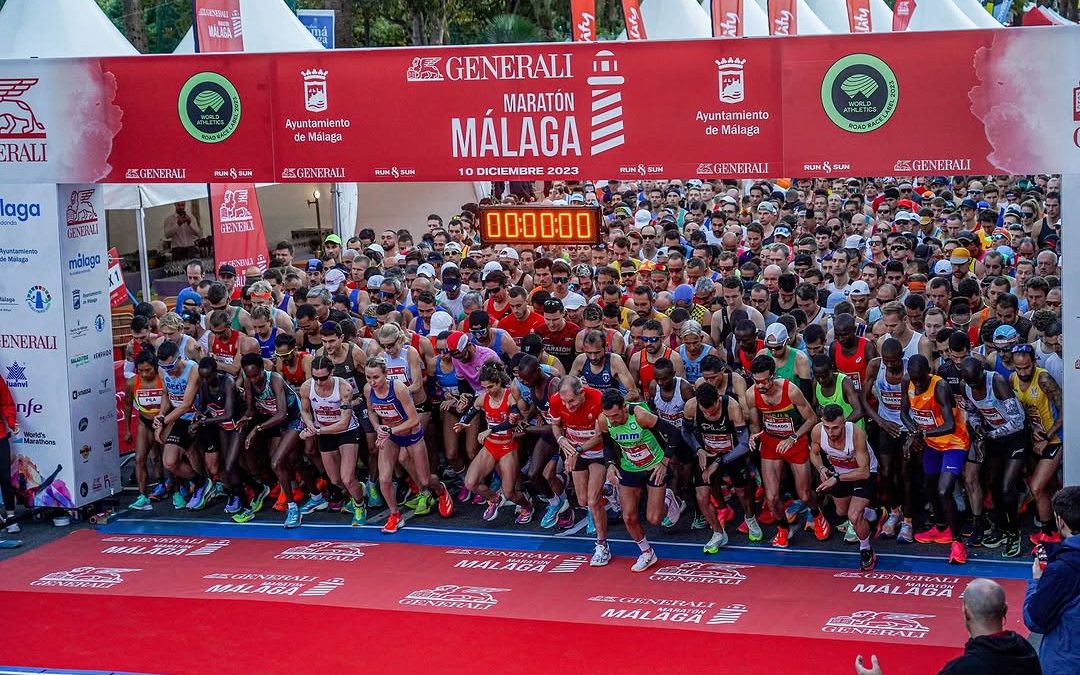 Rekord Polski w maratonie wśród medyków 1 Marathon de Malaga parcours