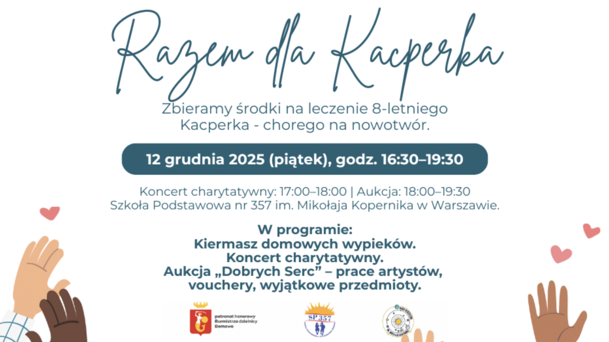 Akcja charytatywna w warszawskiej szkole 1 Zrzut ekranu 2025 12 9 o 15.28.13