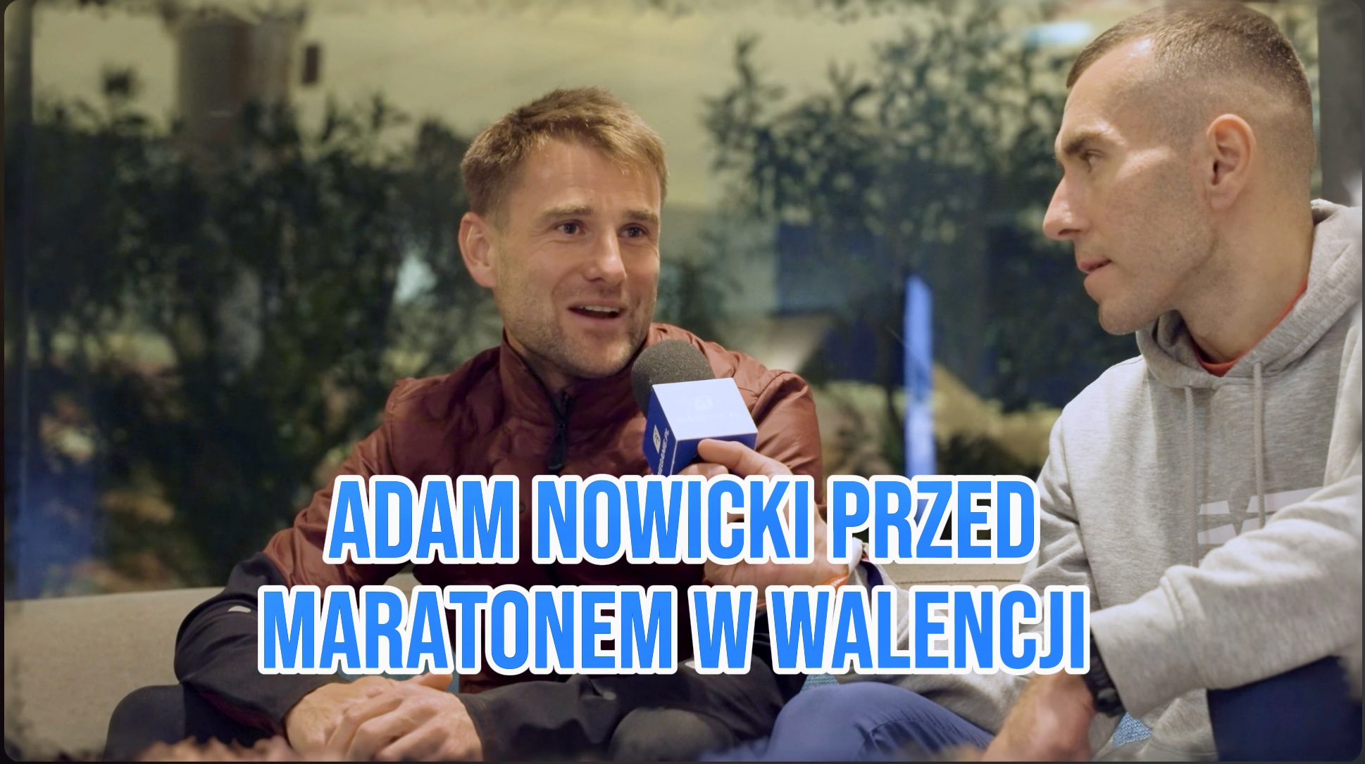 Adam Nowicki przed maratonem w Walencji