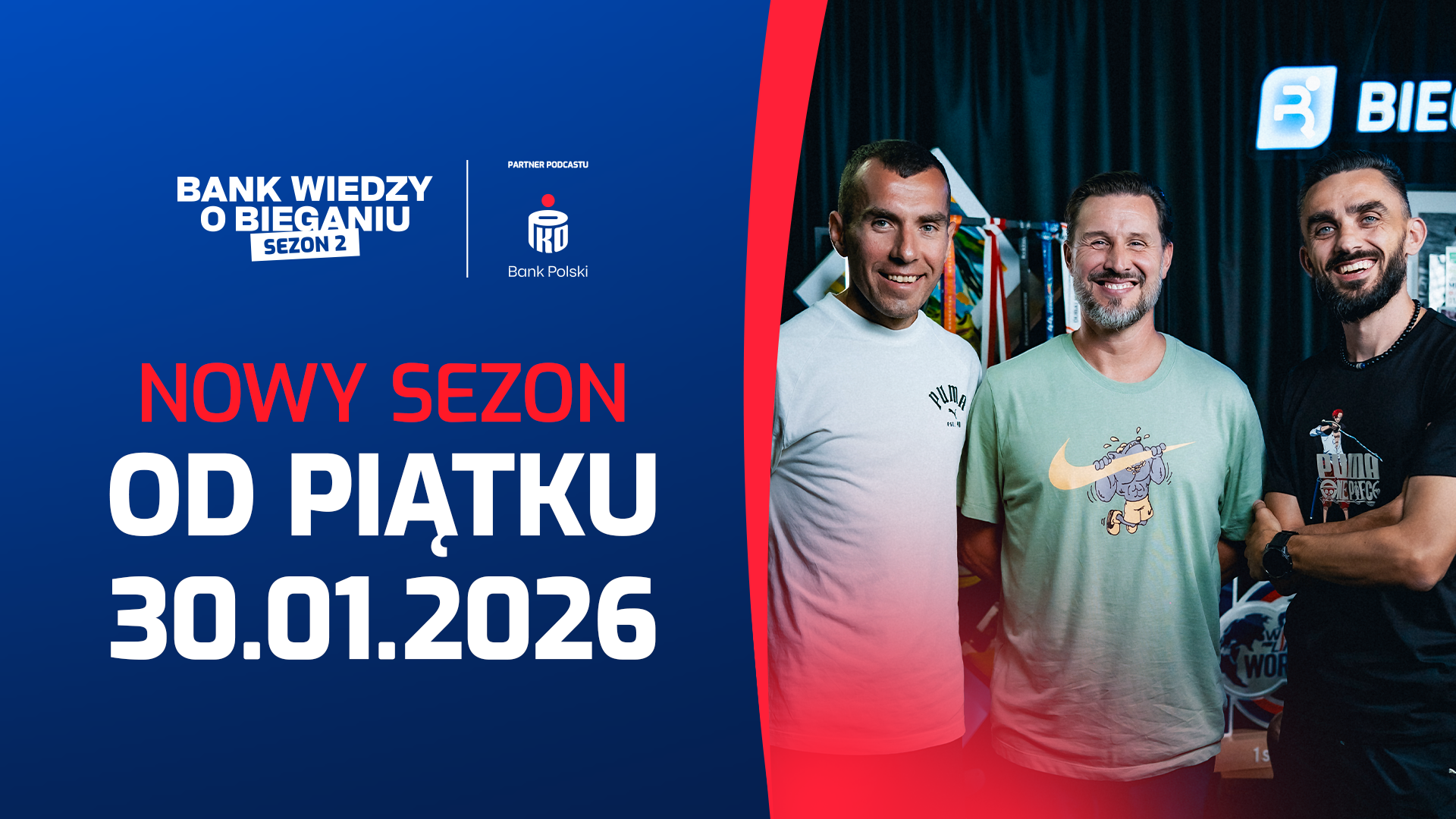 Podcast „Bank Wiedzy o Bieganiu” z PKO Bankiem Polskim wraca z drugim sezonem